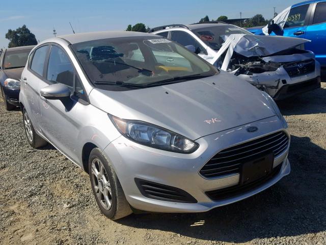 3FADP4EJ0GM147485 - 2016 FORD FIESTA SE SILVER photo 1