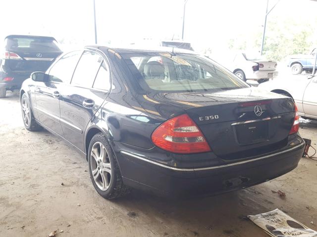 WDBUF56J56A944309 - 2006 MERCEDES-BENZ E 350 BLUE photo 3