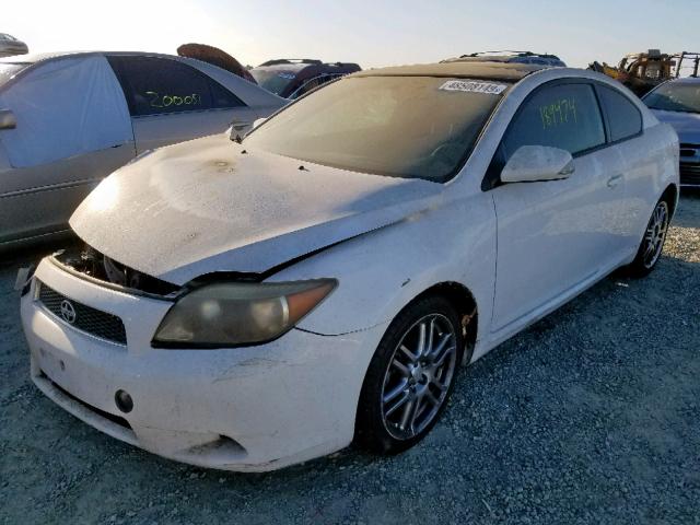 JTKDE167070157429 - 2007 TOYOTA SCION TC თეთრი ფოტო 2
