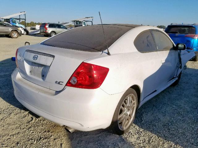 JTKDE167070157429 - 2007 TOYOTA SCION TC თეთრი ფოტო 4