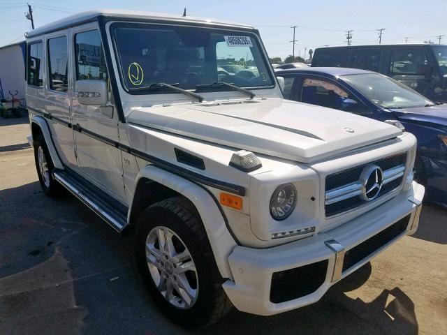 WDCYC3HF5BX186580 - 2011 MERCEDES-BENZ G 550 WHITE photo 1