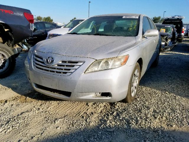 4T1BE46K39U377224 - 2009 TOYOTA CAMRY BASE SILVER photo 2