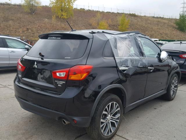 JA4AR4AW0GZ046920 - 2016 MITSUBISHI OUTLANDER BLACK photo 4