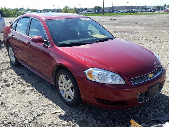 2G1WB5E37F1155672 - 2015 CHEVROLET IMPALA LIM RED photo 1