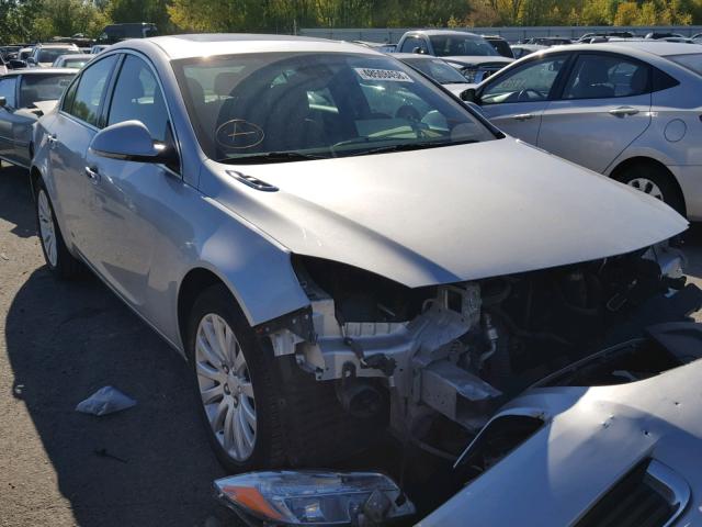 2G4GS5EV2D9225201 - 2013 BUICK REGAL PREM SILVER photo 1