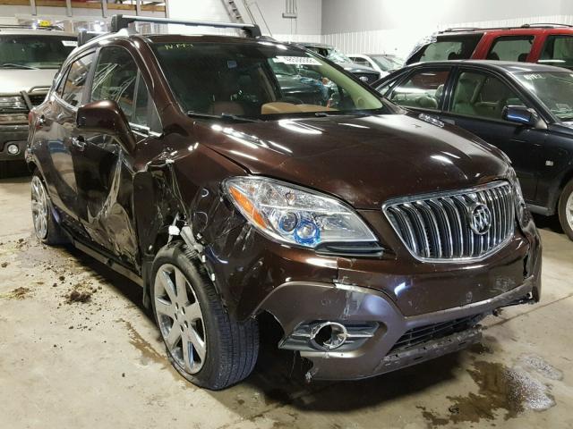 KL4CJHSB2DB184837 - 2013 BUICK ENCORE PRE BROWN photo 1