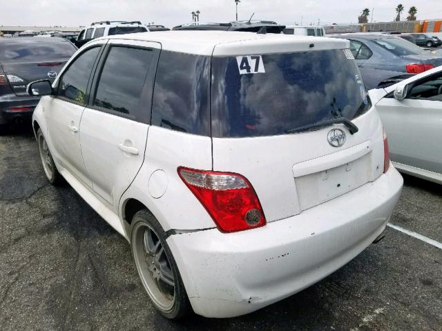 JTKKT624660149789 - 2006 SCION XA WHITE photo 3