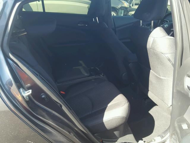 JTDKARFP5H3045461 - 2017 TOYOTA PRIUS PRIM ნაცრისფერი ფოტო 6