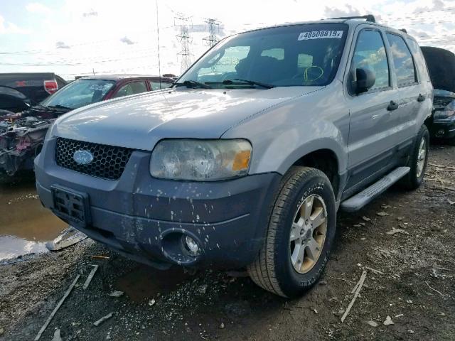 1FMCU93106KC15025 - 2006 FORD ESCAPE XLT SILVER photo 2