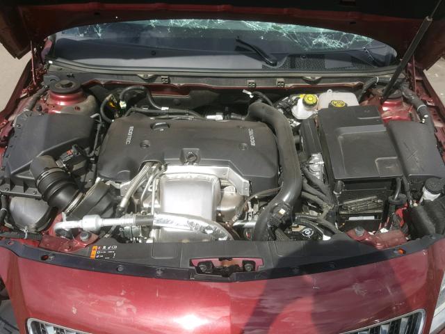 2G4GL5EX4H9192075 - 2017 BUICK REGAL SPOR BURGUNDY photo 7