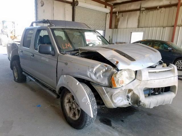 1N6ED27T63C445154 - 2003 NISSAN FRONTIER C SILVER photo 1