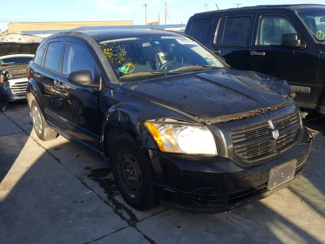 1B3HB28B08D645199 - 2008 DODGE CALIBER BLACK photo 1