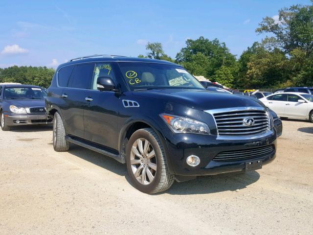 JN8AZ2NE4B9005392 - 2011 INFINITI QX56 BLACK photo 1