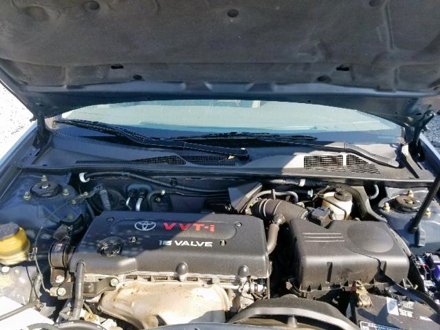4T1BE32K63U692476 - 2003 TOYOTA CAMRY LE BLUE photo 7