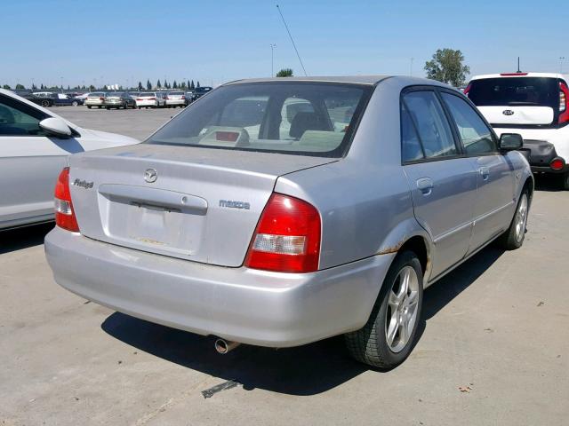 JM1BJ225430102223 - 2003 MAZDA PROTEGE DX SILVER photo 4