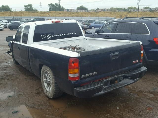 2GTEC19VX51318429 - 2005 GMC NEW SIERRA TWO TONE photo 3