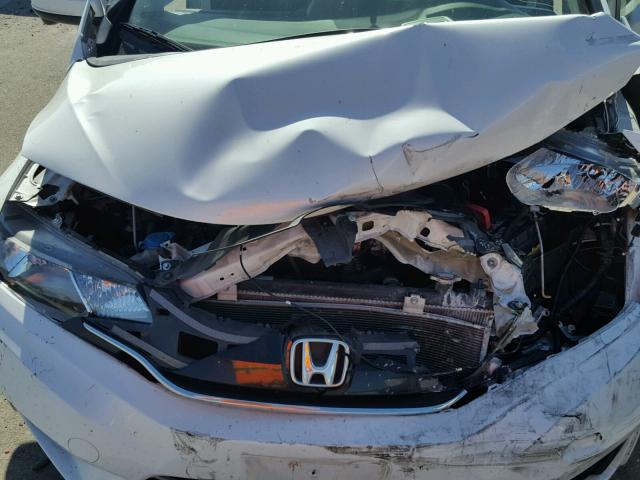 3HGGK5H82FM775214 - 2015 HONDA FIT EX WHITE photo 7