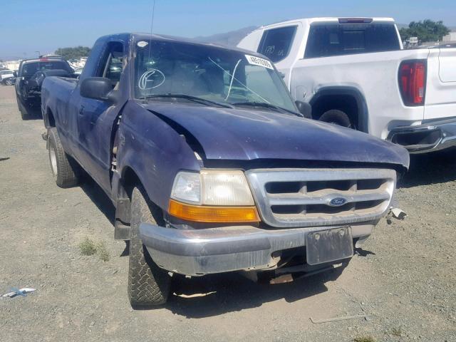 1FTYR14U4WPA88059 - 1998 FORD RANGER SUP BLUE photo 1