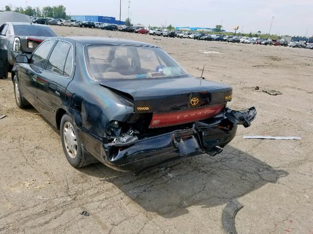 4T1VK13E3PU076453 - 1993 TOYOTA CAMRY XLE BLACK photo 3