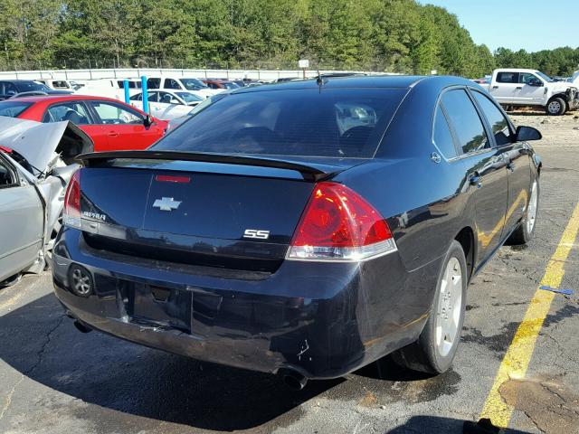 2G1WD58C681339624 - 2008 CHEVROLET IMPALA SUP შავი ფოტო 4
