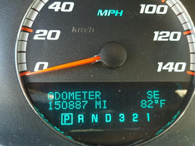 2G1WD58C681339624 - 2008 CHEVROLET IMPALA SUP შავი ფოტო 8