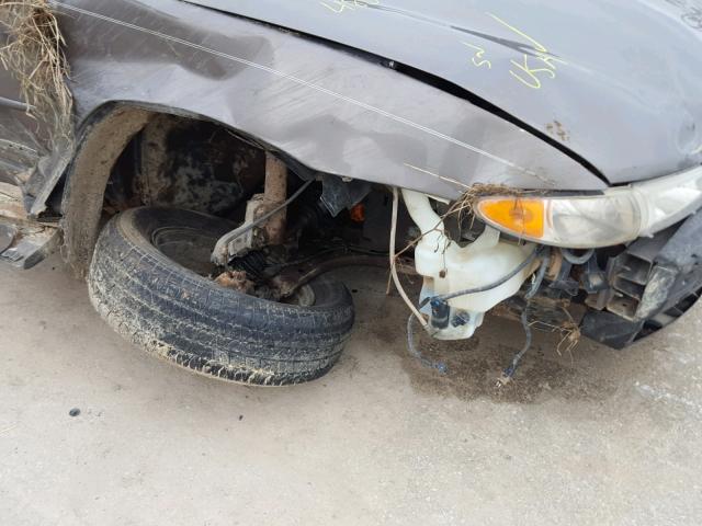 1G2WR5215YF282085 - 2000 PONTIAC GRAND PRIX ყავისფერი ფოტო 9