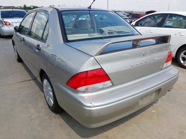 JA3AJ26E72U047181 - 2002 MITSUBISHI LANCER ES SILVER photo 3