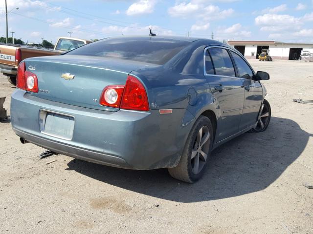 1G1ZJ57B49F178411 - 2009 CHEVROLET MALIBU 2LT TEAL photo 4