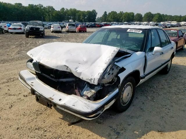 1G4HP52L9SH500208 - 1995 BUICK LESABRE CU WHITE photo 2