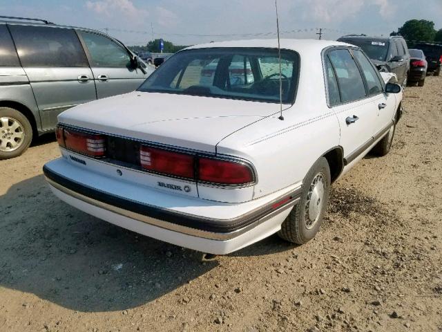 1G4HP52L9SH500208 - 1995 BUICK LESABRE CU WHITE photo 4