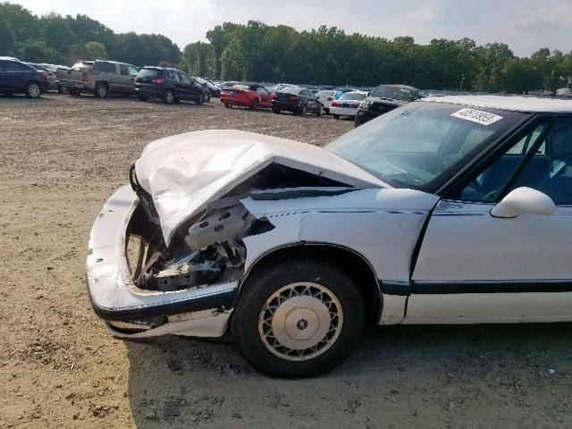 1G4HP52L9SH500208 - 1995 BUICK LESABRE CU WHITE photo 9