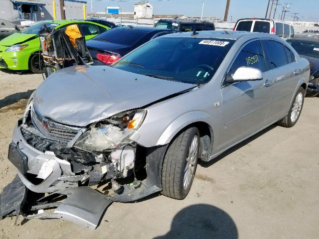 1G8ZV57787F223705 - 2007 SATURN AURA XR SILVER photo 2