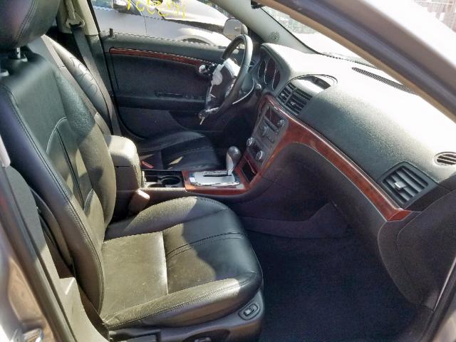 1G8ZV57787F223705 - 2007 SATURN AURA XR SILVER photo 5