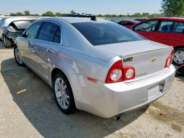 1G1ZE5E05CF176857 - 2012 CHEVROLET MALIBU LTZ ვერცხლისფერი ფოტო 3