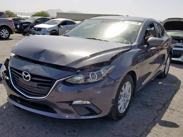 JM1BM1W73E1193513 - 2014 MAZDA 3 GRAND TO GRAY photo 2