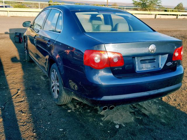 3VWRF71K46M662004 - 2006 VOLKSWAGEN JETTA 2.5 BLUE photo 3