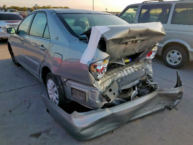 4T1BE32K55U587771 - 2005 TOYOTA CAMRY LE SILVER photo 3