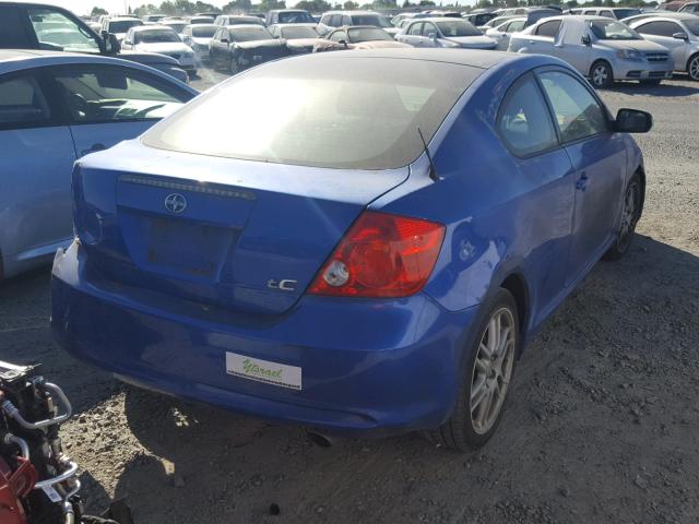 JTKDE167460137862 - 2006 TOYOTA SCION TC 蓝色 照片 4