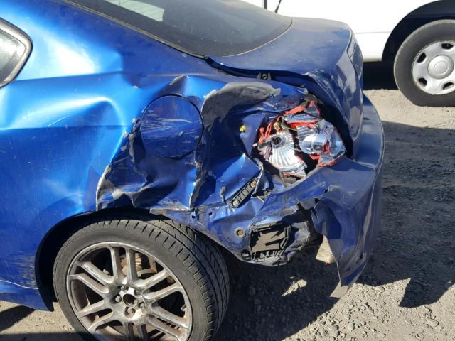 JTKDE167460137862 - 2006 TOYOTA SCION TC 蓝色 照片 9