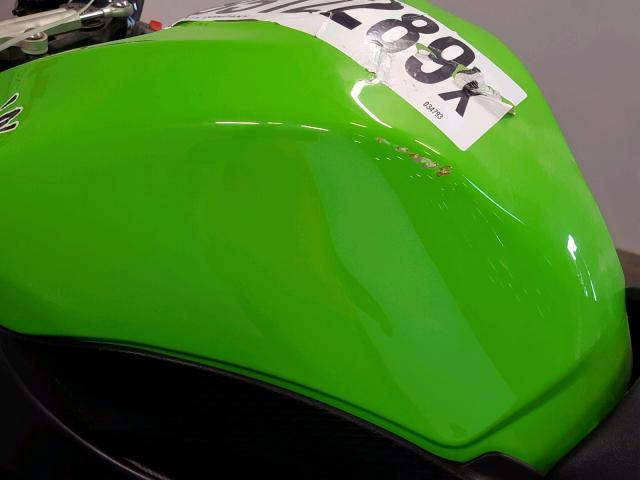 JKAZX4R10CA034793 - 2012 KAWASAKI ZX600 R GREEN photo 12