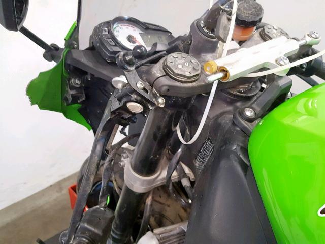 JKAZX4R10CA034793 - 2012 KAWASAKI ZX600 R GREEN photo 13