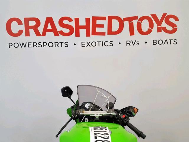 JKAZX4R10CA034793 - 2012 KAWASAKI ZX600 R GREEN photo 8