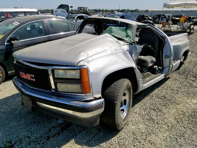 1GTDC14K7LZ551729 - 1990 GMC SIERRA C15 GRAY photo 2