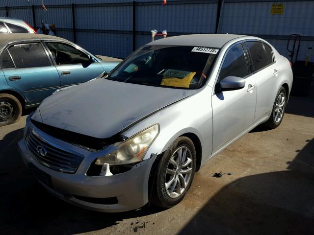 JNKCV61E89M304497 - 2009 INFINITI G37 BASE SILVER photo 2