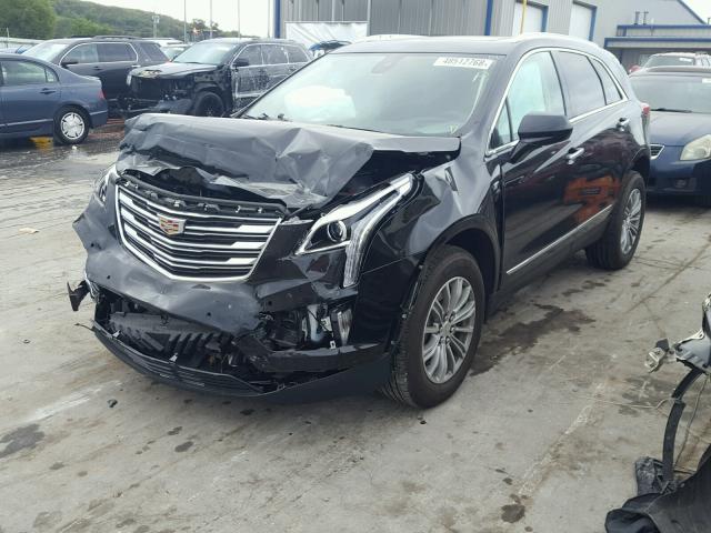 1GYKNBRS7HZ183859 - 2017 CADILLAC XT5 LUXURY BLACK photo 2