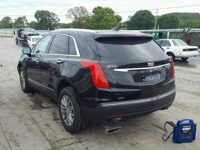 1GYKNBRS7HZ183859 - 2017 CADILLAC XT5 LUXURY BLACK photo 3