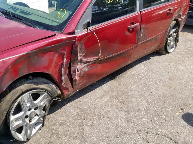 1G1ZT68N87F196741 - 2007 CHEVROLET MALIBU MAX 红色 照片 10