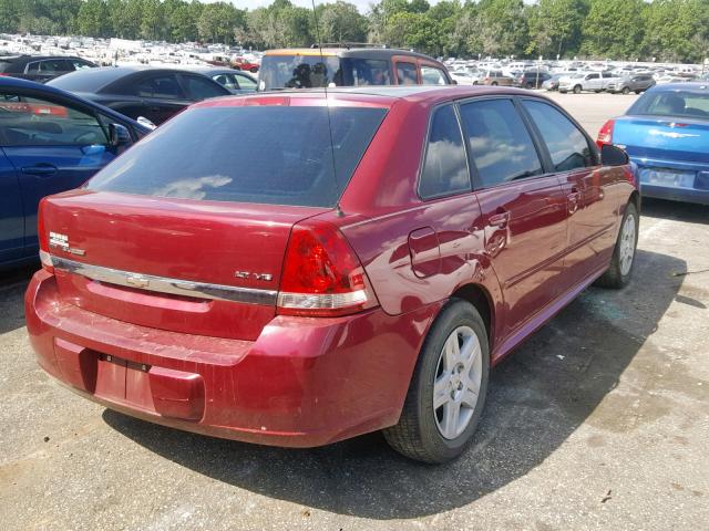1G1ZT68N87F196741 - 2007 CHEVROLET MALIBU MAX 红色 照片 4