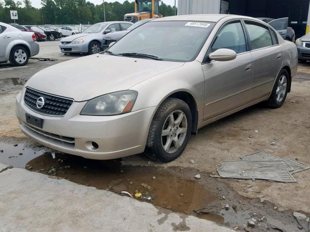 1N4AL11D86C148803 - 2006 NISSAN ALTIMA S GOLD photo 2