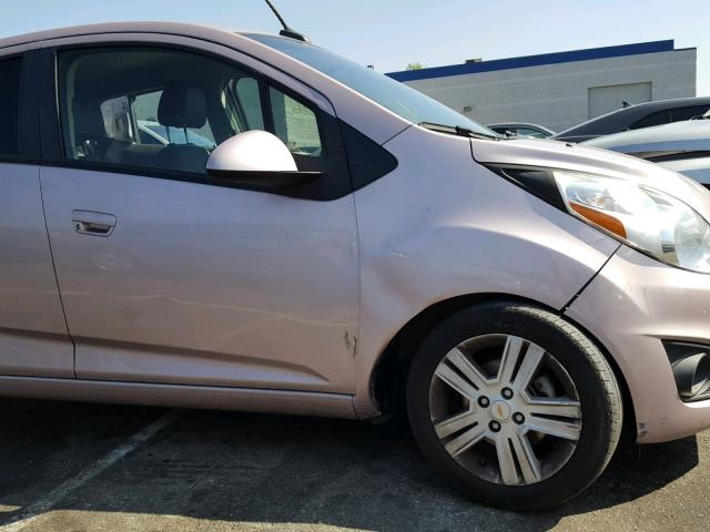 KL8CB6S95DC577139 - 2013 CHEVROLET SPARK LS PURPLE photo 10